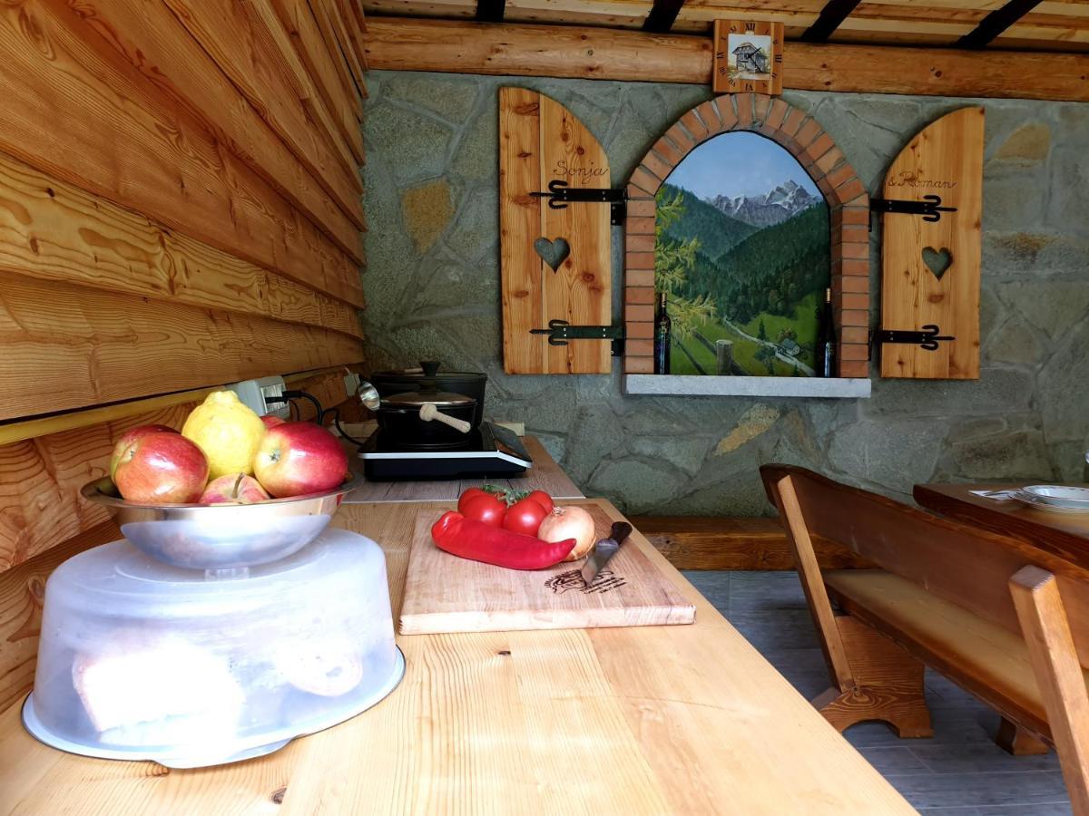 Apartment And Garden House Among The Mountains Podbrdo Экстерьер фото