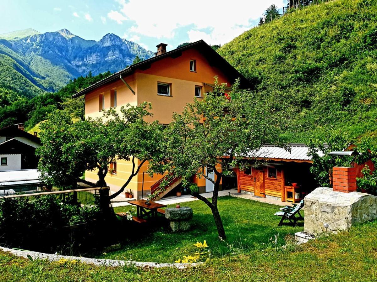 Apartment And Garden House Among The Mountains Podbrdo Экстерьер фото