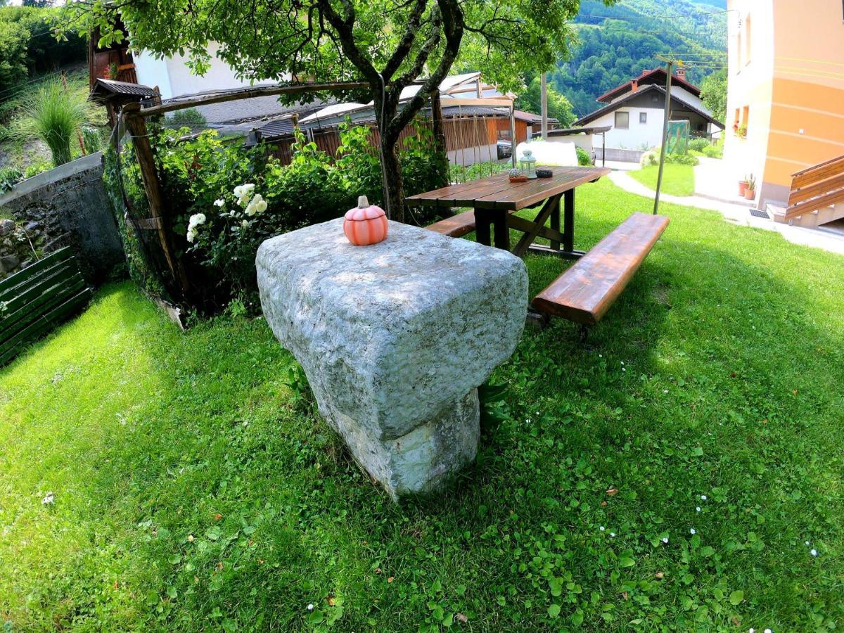 Apartment And Garden House Among The Mountains Podbrdo Экстерьер фото